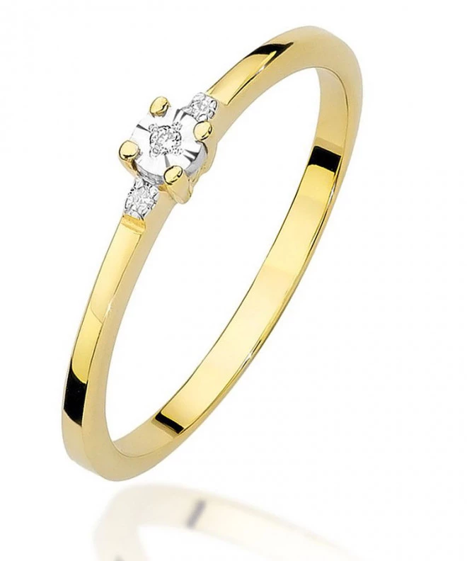 Inel Bonore - Aur 585 - Diamant 0,0086 ct 82058