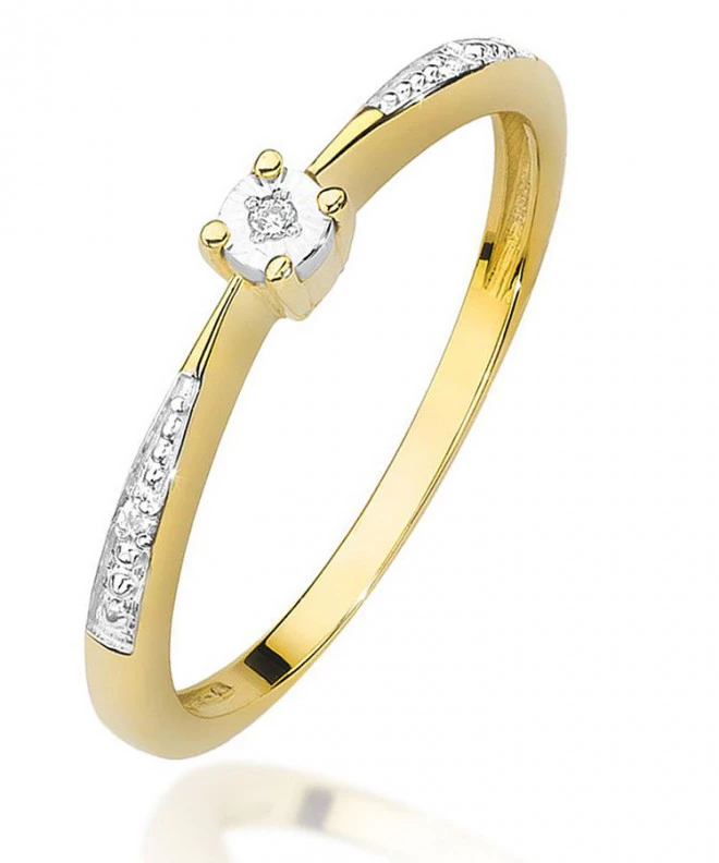 Inel Bonore - Aur 585 - Diamant 0,0086 ct 82059