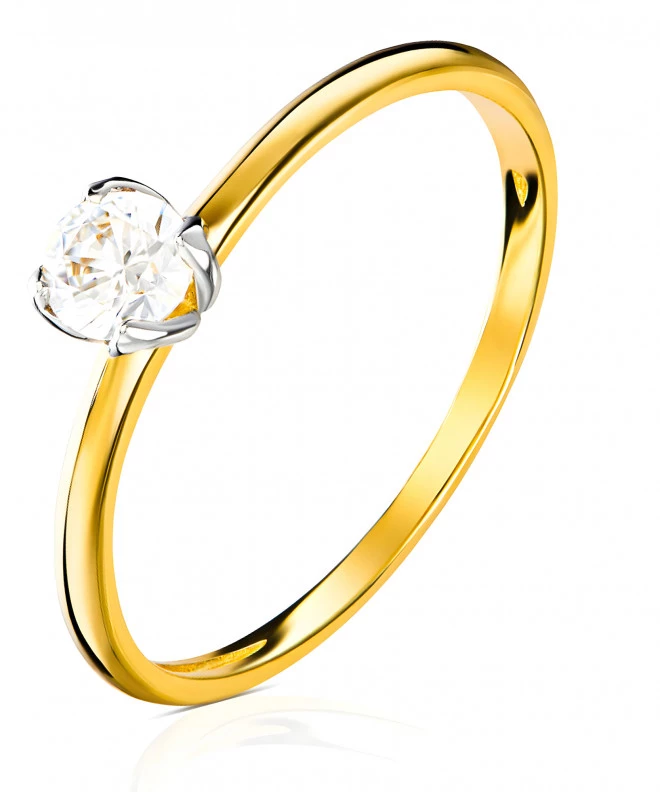 Inel Bonore - Aur 585 - Cubic Zirconia 135184