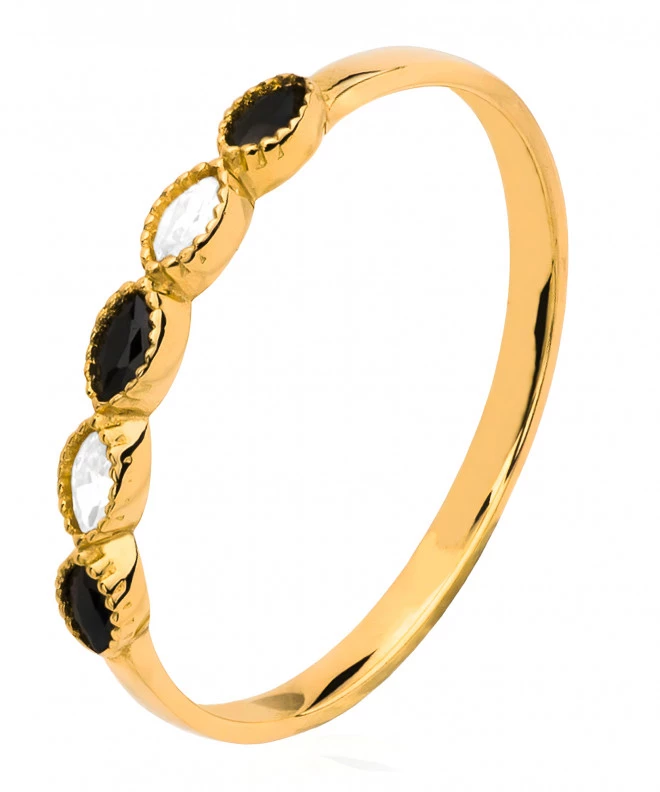 Inel Bonore - Aur 585 - Cubic Zirconia 137186