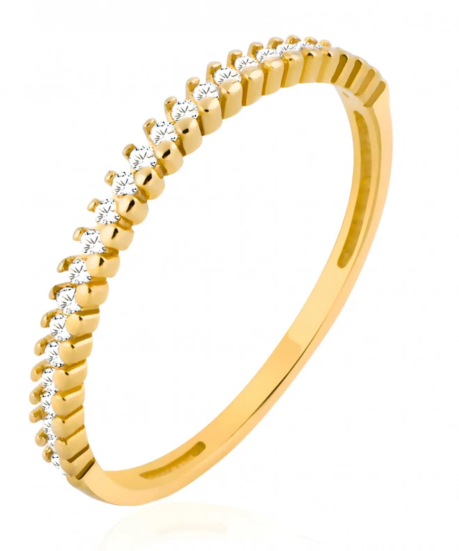 Inel Bonore - Aur 585 - Cubic Zirconia 136220