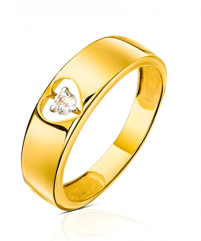 Inel Bonore - Aur 585 - Cubic Zirconia 136226