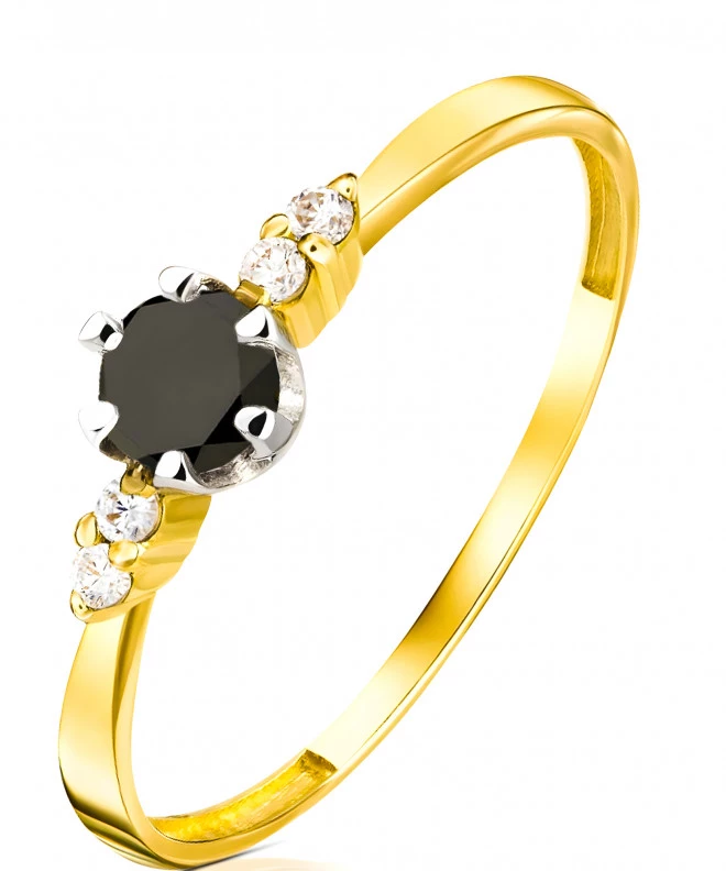 Inel Bonore - Aur 585 - Cubic Zirconia 136228