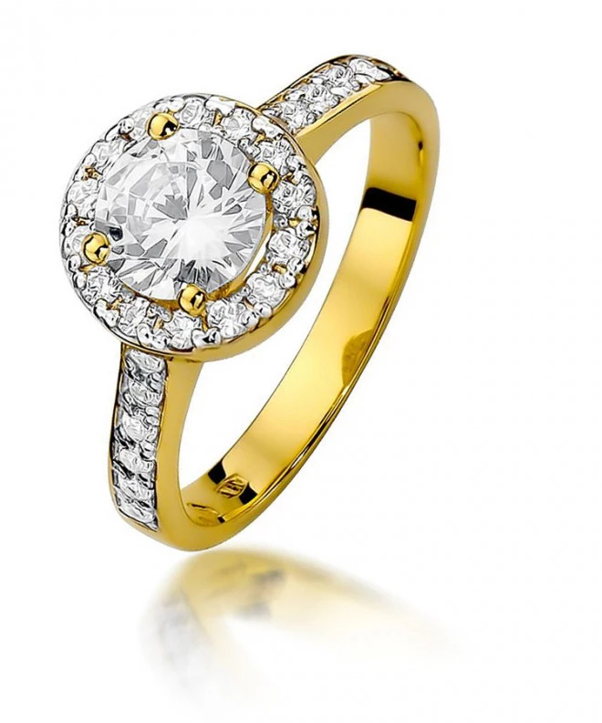 Inel Bonore - Aur 585 - Diamant 0,4 ct 91329