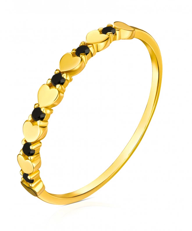 Inel Bonore - Aur 585 - Cubic Zirconia 135187