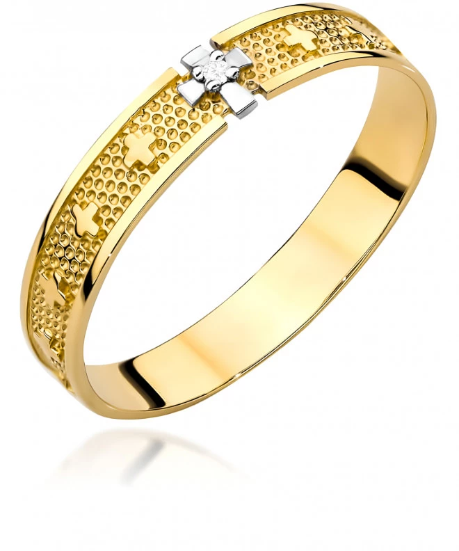 Inel Bonore - Aur 585 - Cubic Zirconia 139079