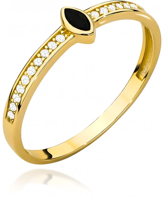 Inel Bonore - Aur 585 - Cubic Zirconia 139081