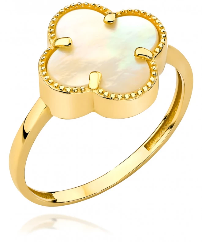 Inel Bonore - Aur 585 - Nacre 145418