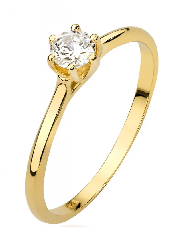 Inel Bonore - Aur 585 - Diamant 0,2 ct 87213
