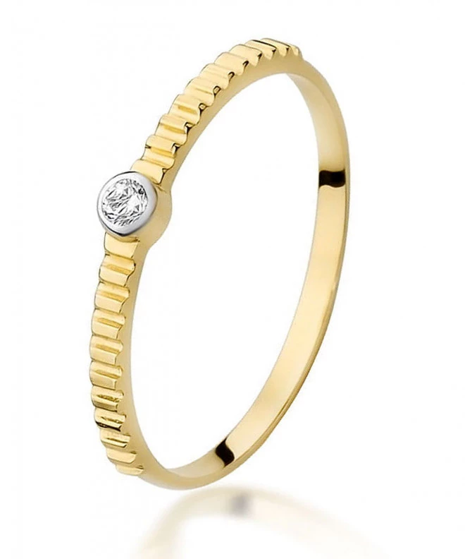 Inel Bonore - Aur 585 - Diamant 0,04 ct 82063
