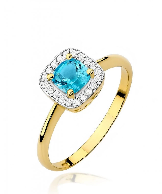 Inel Bonore - Aur 585 - Topaz 0,7 ct 102694