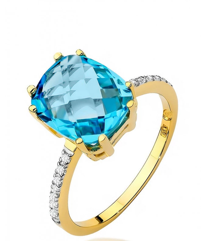 Inel Bonore - Aur 585 - Topaz 3 ct 102695
