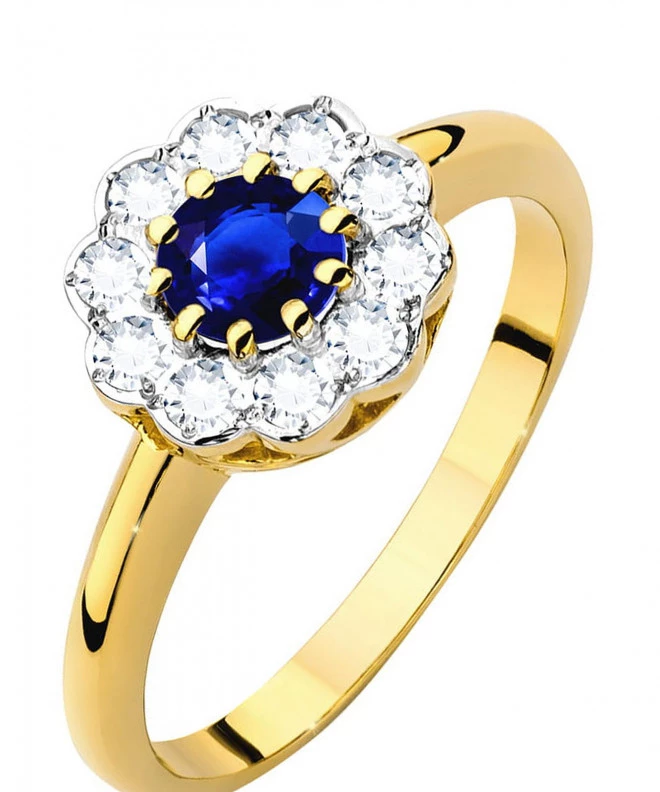 Inel Bonore - Aur 585 - Safir 0,5 ct 98504