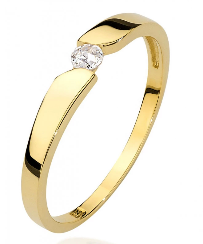 Inel Bonore - Aur 585 - Diamant 0,08 ct 85143