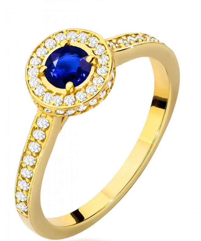 Inel Bonore - Aur 585 - Safir 0,3 ct 98510