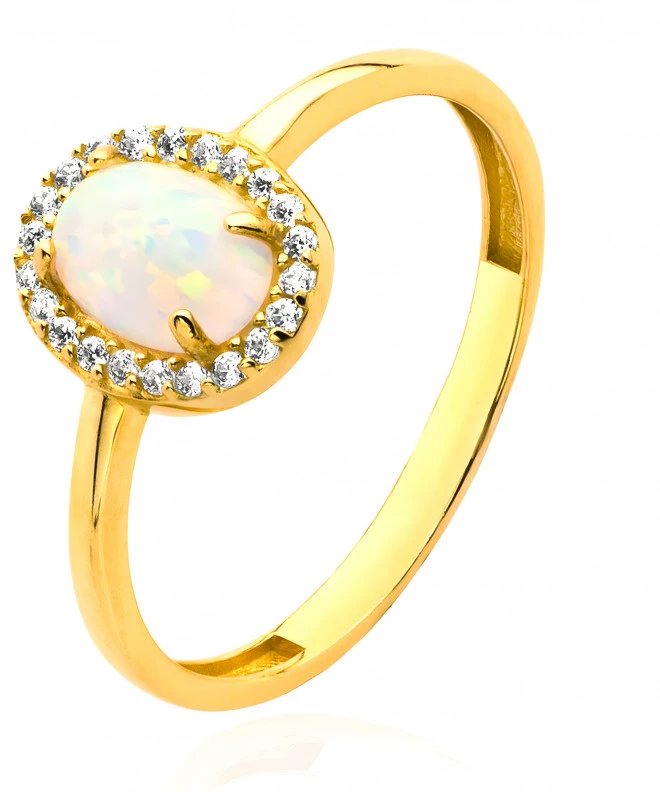 Inel Bonore - Aur 585 - Cubic Zirconia 135191