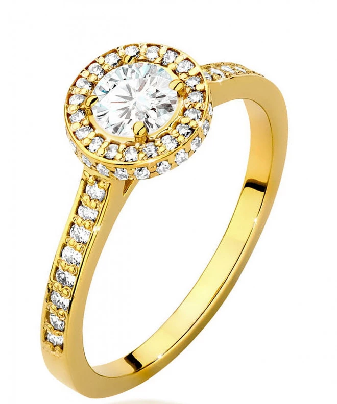 Inel Bonore - Aur 585 - Diamant 0,5 ct 91335