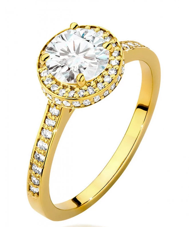 Inel Bonore - Aur 585 - Diamant 1 ct 92361