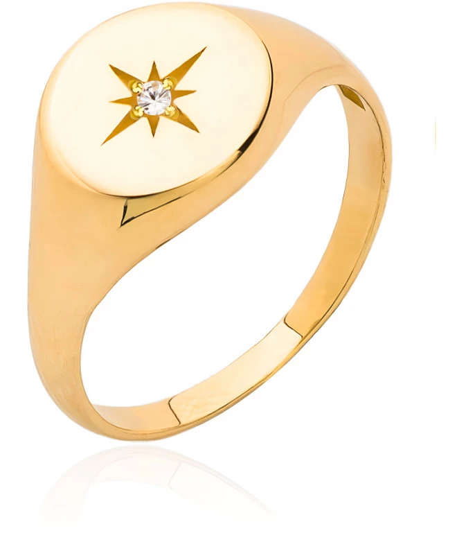 Inel Bonore - Aur 585 - Cubic Zirconia 139049