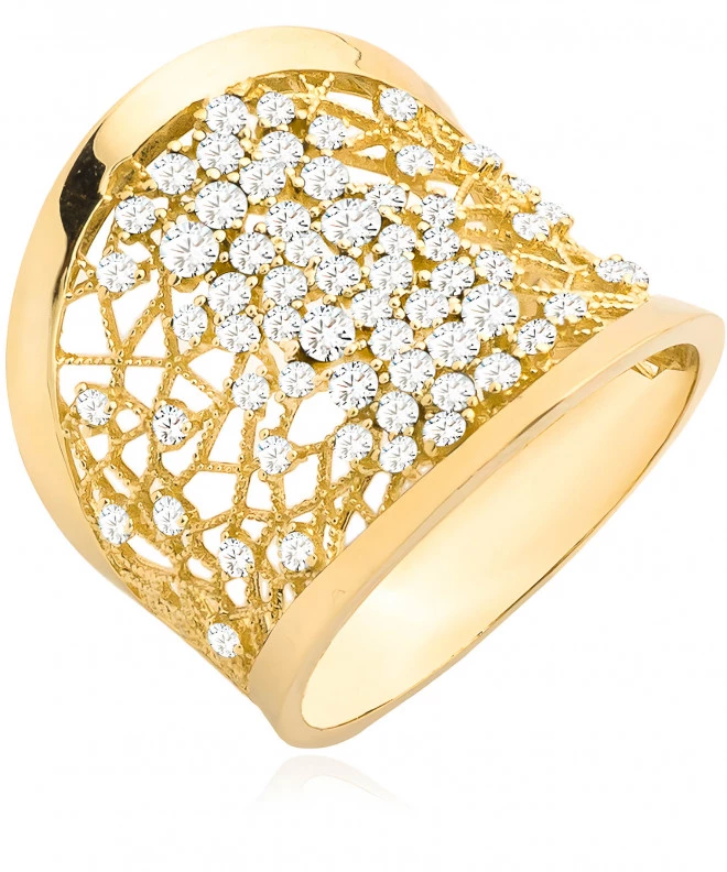 Inel Bonore - Aur 585 - Cubic Zirconia 145413