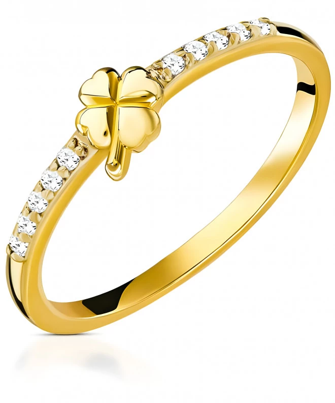 Inel Bonore - Aur 585 - Cubic Zirconia 139050