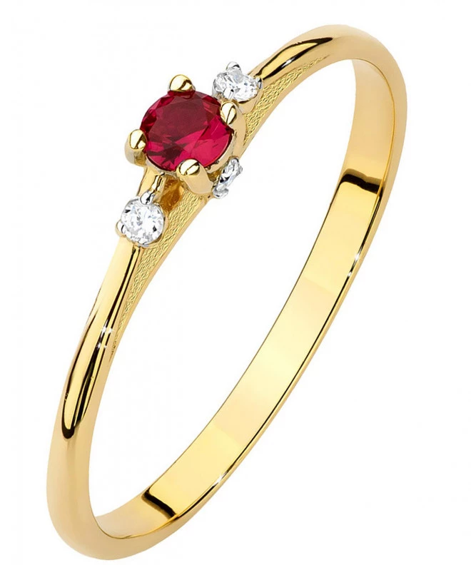 Inel Bonore - Aur 585 - Rubin 0,15 ct 94414