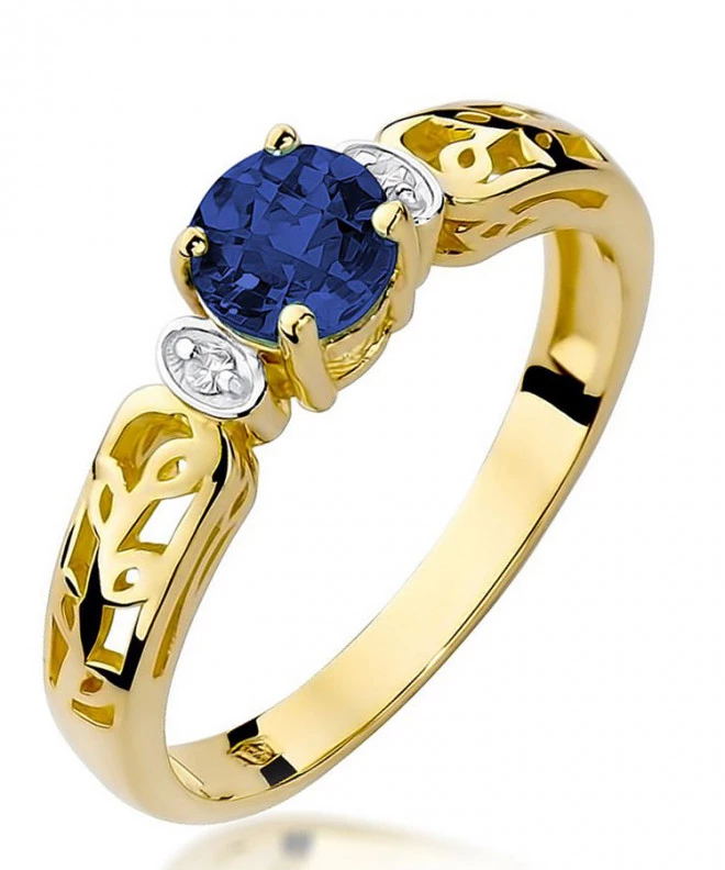 Inel Bonore - Aur 585 - Safir 0,5 ct 96471