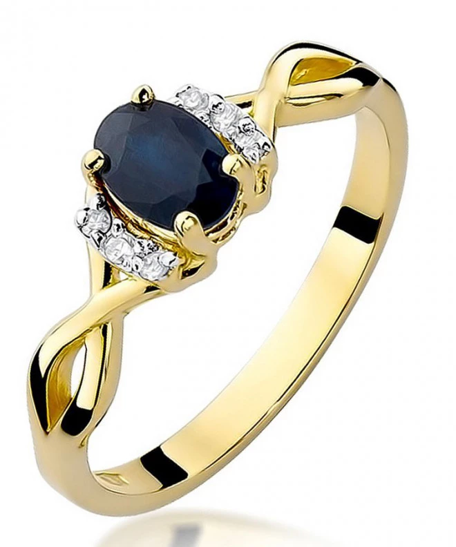 Inel Bonore - Aur 585 - Safir 0,7 ct 96473