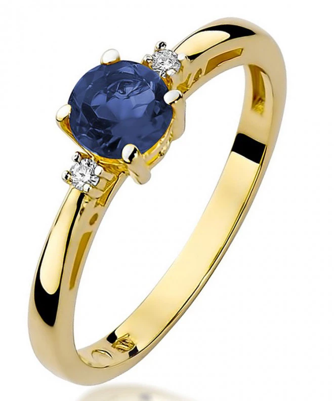 Inel Bonore - Aur 585 - Safir 0,5 ct 96470