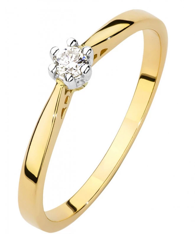 Inel Bonore - Aur 585 - Diamant 0,08 ct 82065