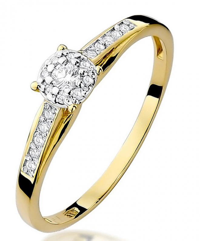 Inel Bonore - Aur 585 - Diamant 0,04 ct 85144