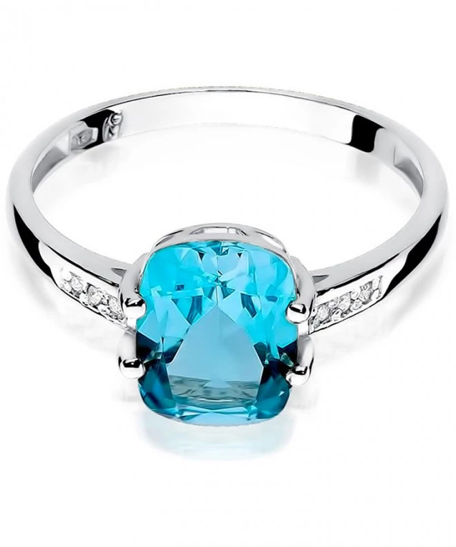 Inel Bonore - Aur Alb 585 - Topaz 2,4 ct 126587