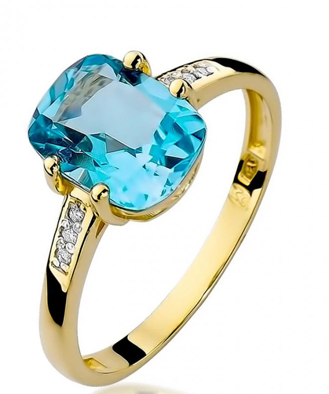 Inel Bonore - Aur 585 - Topaz 2,4 ct 100667
