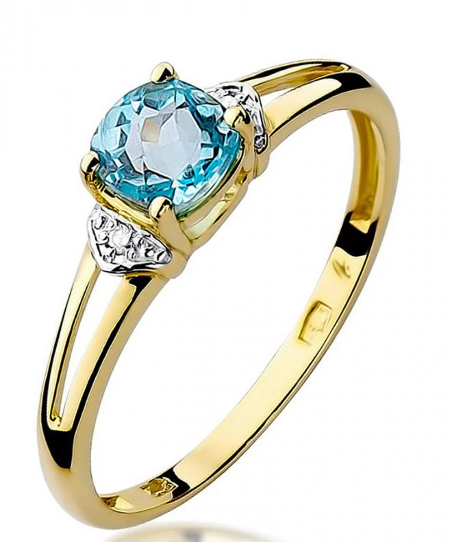 Inel Bonore - Aur 585 - Topaz 0,7 ct 100668