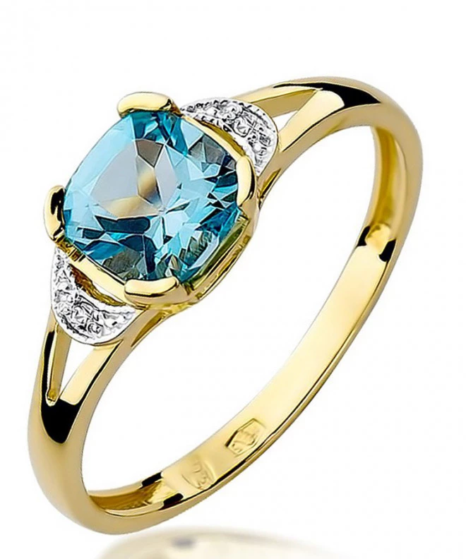 Inel Bonore - Aur 585 - Topaz 1,1 ct 100669
