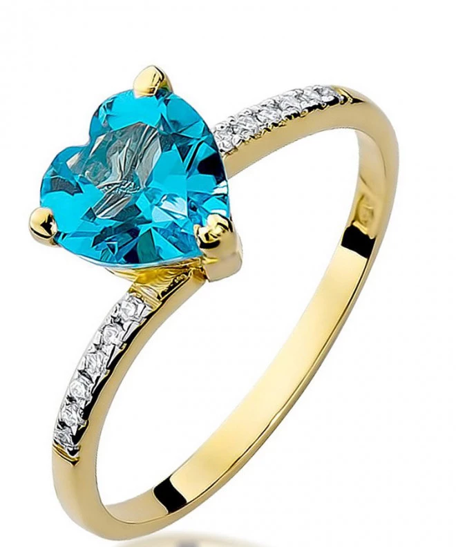 Inel Bonore - Aur 585 - Topaz 1,2 ct 100676