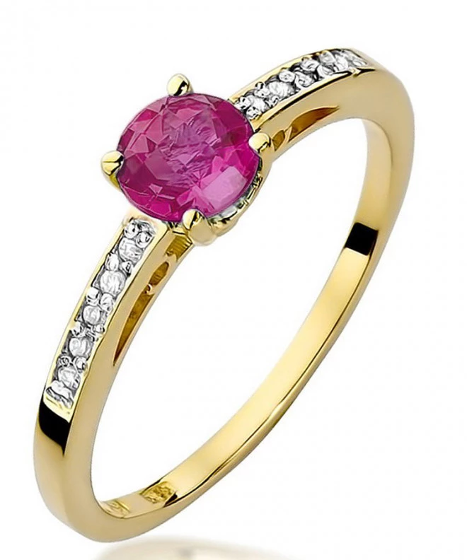 Inel Bonore - Aur 585 - Rubin 0,6 ct 95422