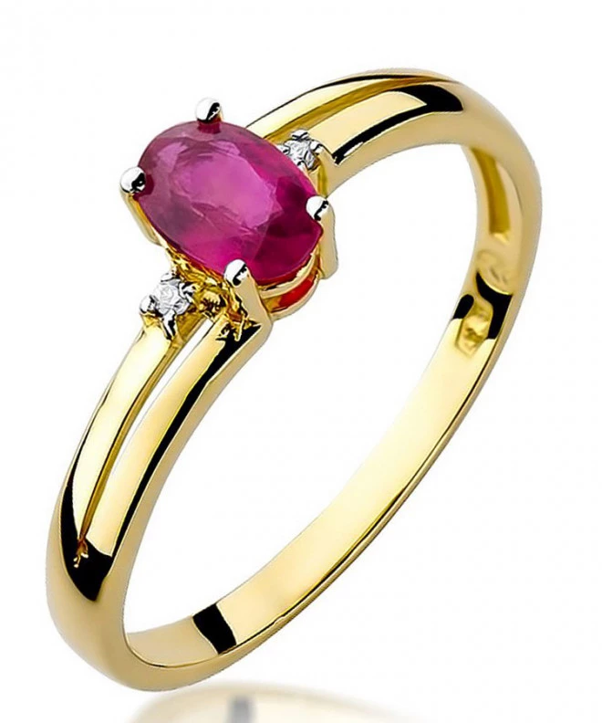 Inel Bonore - Aur 585 - Rubin 0,6 ct 95424