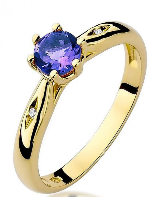 Inel Bonore - Aur 585 - Tanzanit 0,5 ct 99636