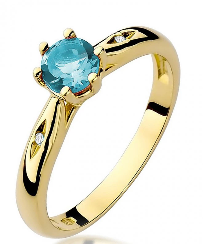 Inel Bonore - Aur 585 - Topaz 0,5 ct 101671