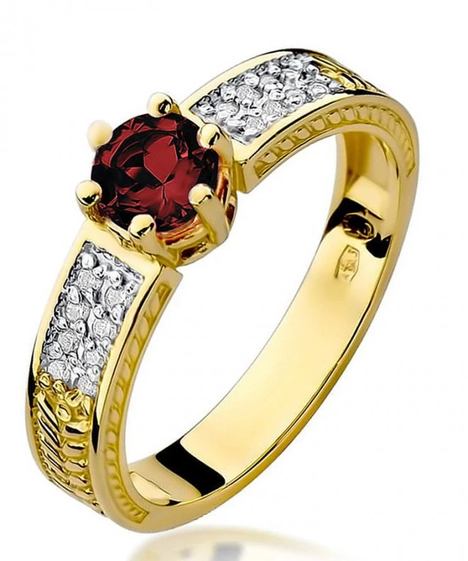 Inel Bonore - Aur 585 - Rubin 0,5 ct 95427