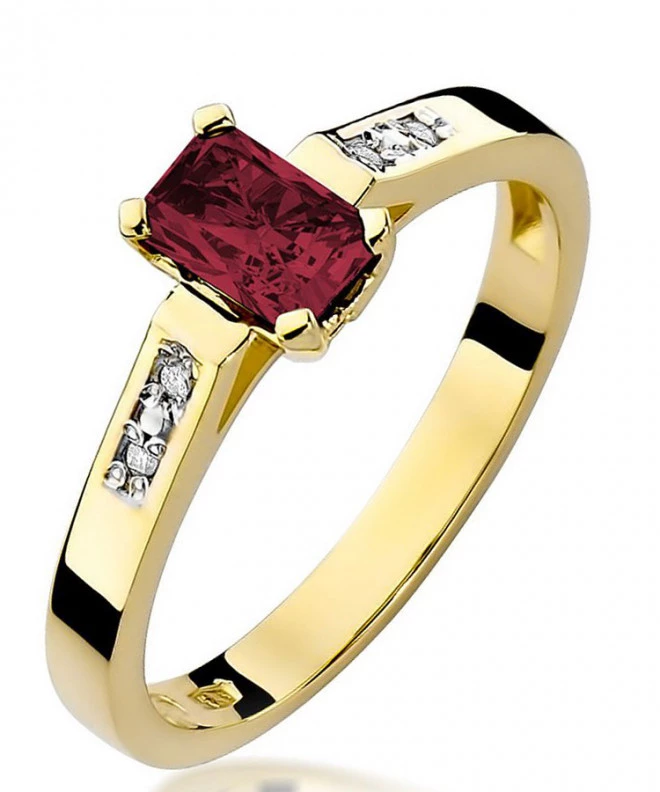 Inel Bonore - Aur 585 - Rubin 0,8 ct 95431
