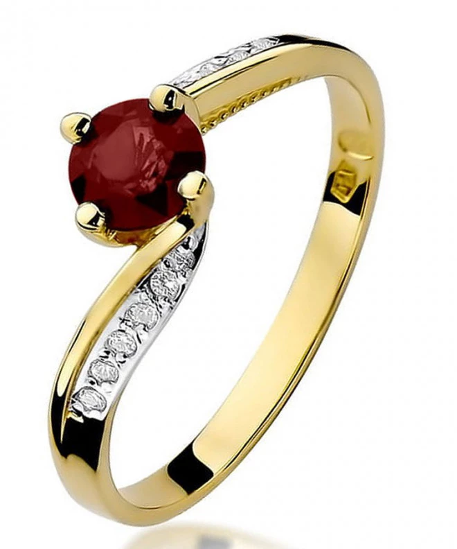 Inel Bonore - Aur 585 - Rubin 0,6 ct 95432