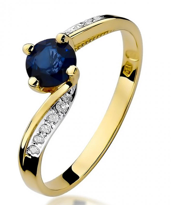 Inel Bonore - Aur 585 - Safir 0,5 ct 97477