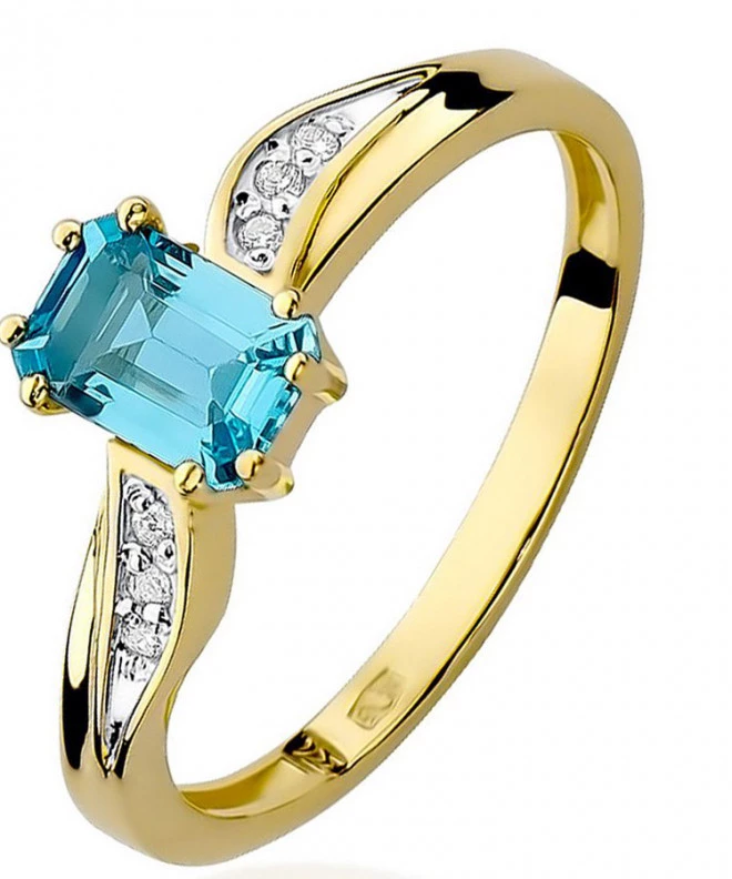 Inel Bonore - Aur 585 - Topaz 0,65 ct 101680