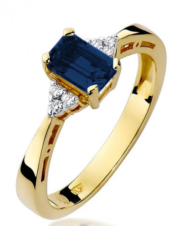 Inel Bonore - Aur 585 - Safir 0,6 ct 96467