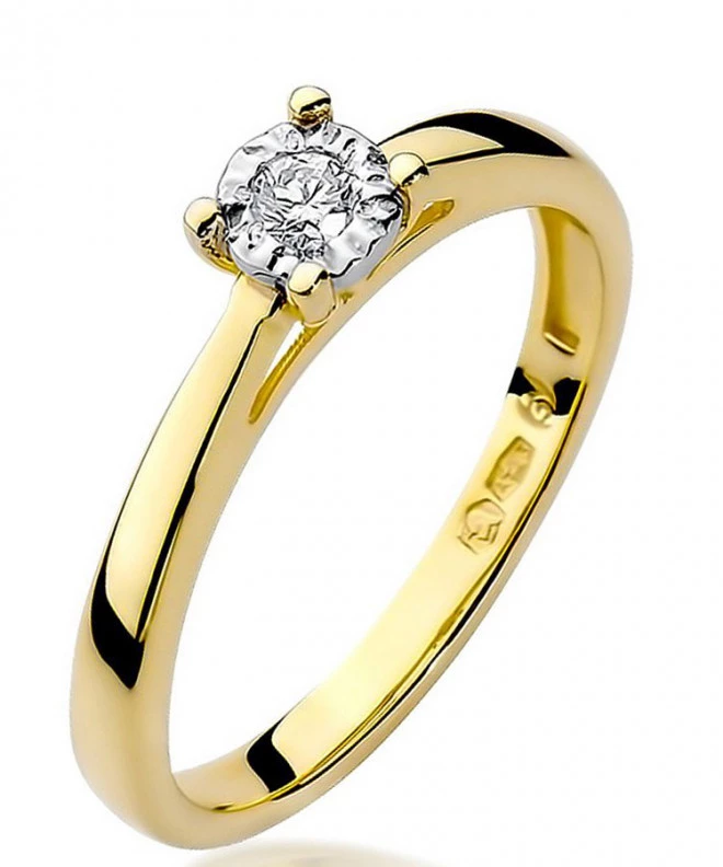 Inel Bonore - Aur 585 - Diamant 0,08 ct 82067