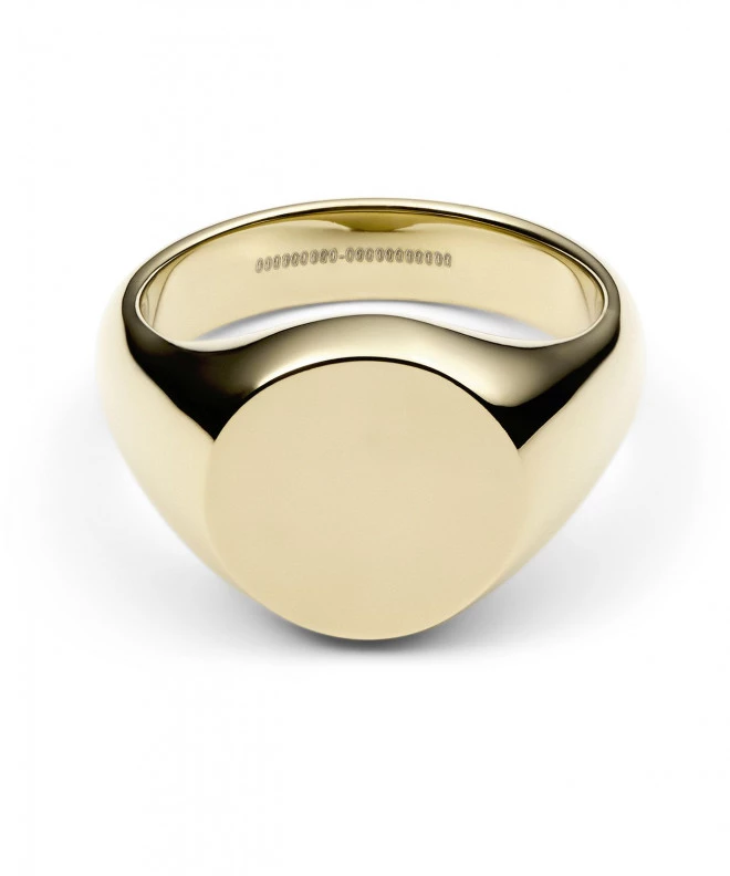 Inel Daniel Wellington Classic Signet Ring Gold DW00401166