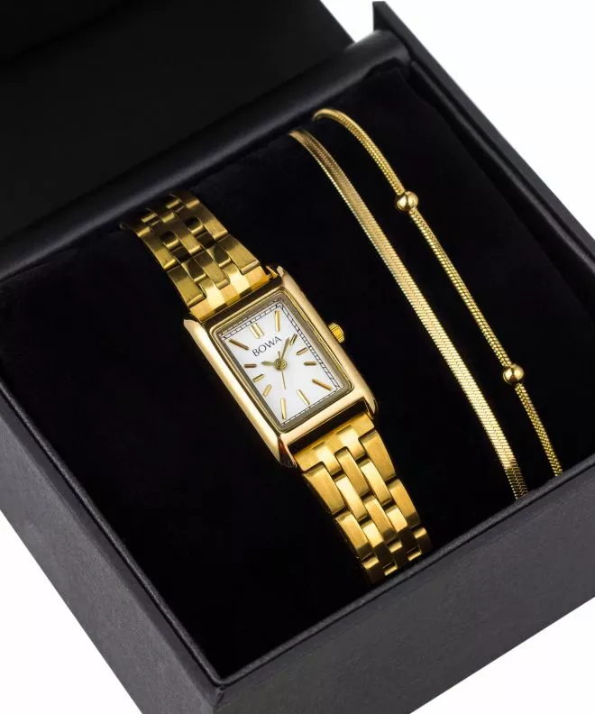 Ceas dama BOWA Paris White-Gold Steel 20 Gift Set PS194-54-144S-419-01