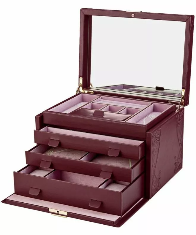 Cutie Wolf x Liberty - Ianthe Burgundy dimensiune L 381027